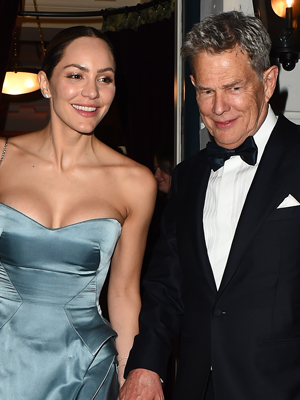Katharine McPhee and David Foster