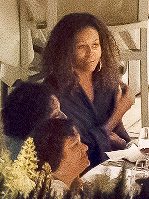 Michelle Obama Natural Curly Hair