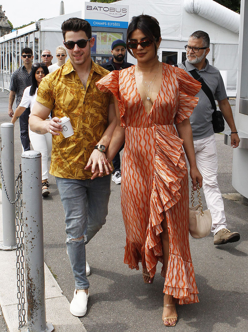 Celebrities take a boat ride, Paris, France - 24 Jun 2019