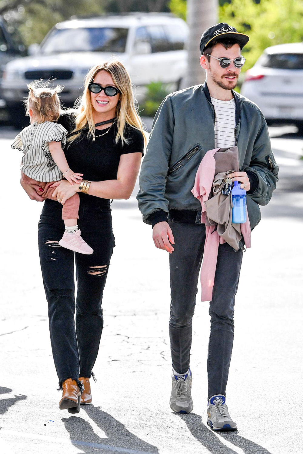 Hilary Duff and Matthew Koma out and about, Los Angeles, USA - 21 Feb 2020