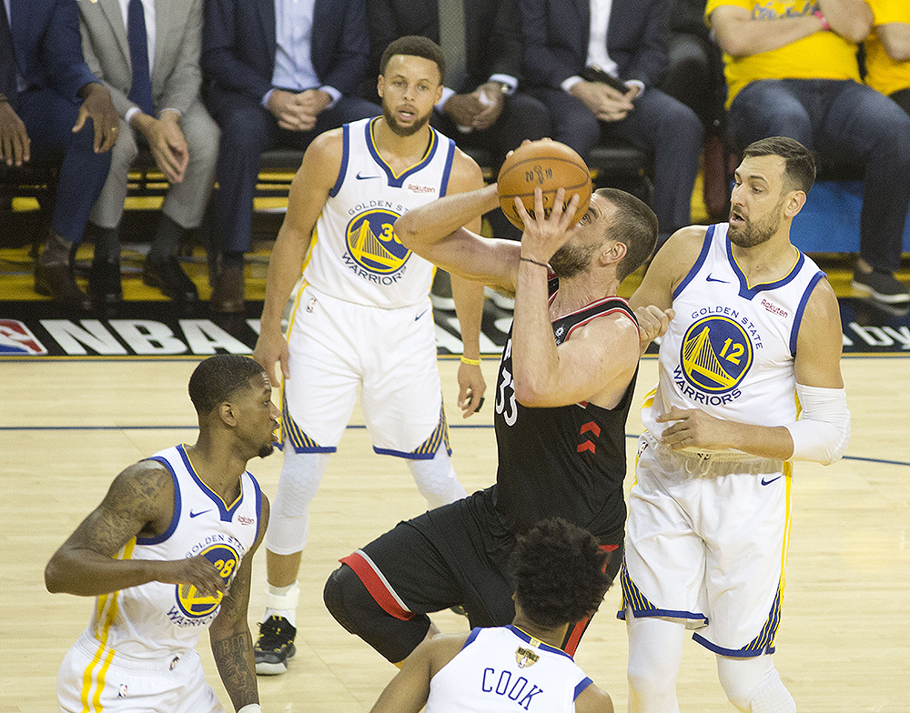 Game 3 Of The NBA Finals, Raptors Against The Golden State Warriors