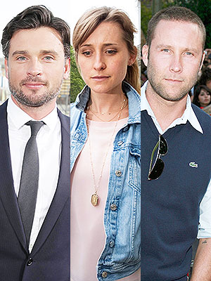 Tom Welling, Allison Mack, Michael Rosenbaum