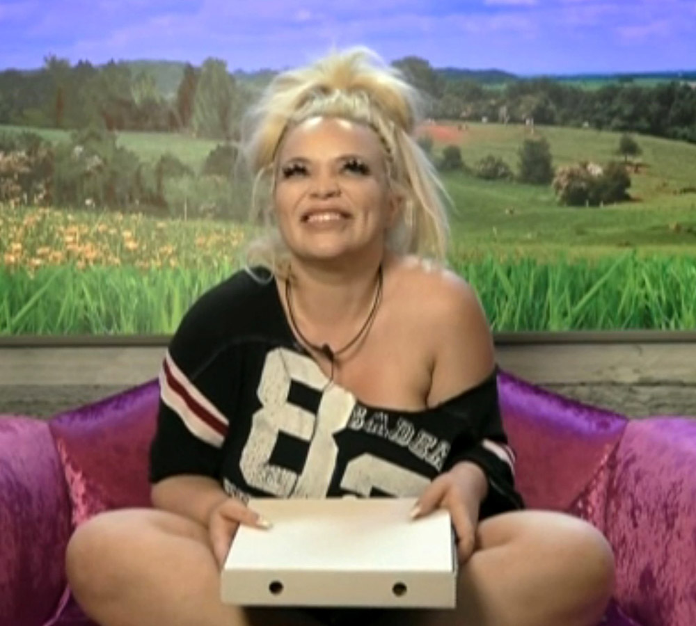 Editorial use onlyMandatory Credit: Photo by REX/Shutterstock (8977426ai)Trisha Paytas in the Diary Room'Celebrity Big Brother' TV show, Elstree Studios, Hertfordshire, UK - 05 Aug 2017