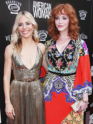 Sienna Miller Christina Hendricks