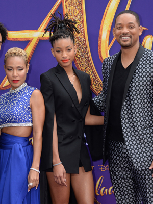 Will Smith, Willow Smith, Jada Pinkett Smith,