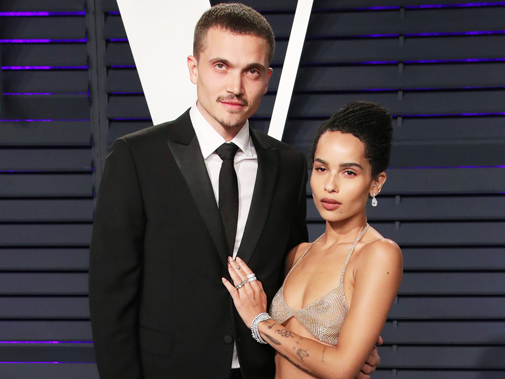 Karl Glusman and Zoe Kravitz
Vanity Fair Oscar Party, Arrivals, Los Angeles, USA - 24 Feb 2019