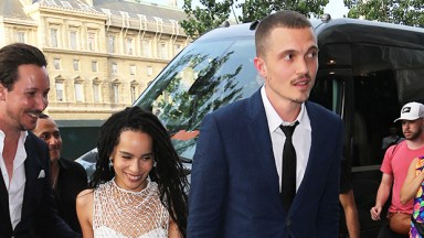 Zoe Kravitz Karl Glusman Pre-Wedding Dinner Party Pics