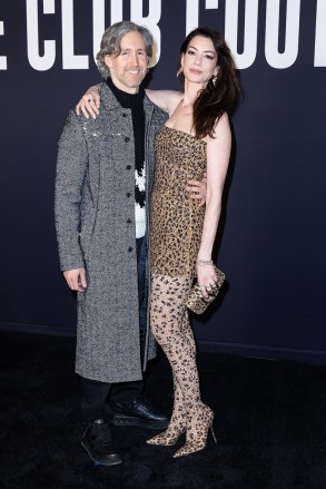 Paris, FRANCE  - Celebrities attend the Valentino Haute Couture Spring Summer 2023 show as part of Paris Fashion Week in Paris, France.

Pictured: Adam Shulman, Anne Hathaway

BACKGRID USA 25 JANUARY 2023 

BYLINE MUST READ: Best Image / BACKGRID

USA: +1 310 798 9111 / usasales@backgrid.com

UK: +44 208 344 2007 / uksales@backgrid.com

*UK Clients - Pictures Containing Children
Please Pixelate Face Prior To Publication*