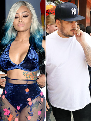 Blac Chyna and Rob Kardashian