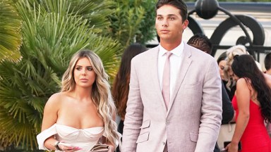 Brielle Biermann & Justin Hopper at Jake Paul's wedding