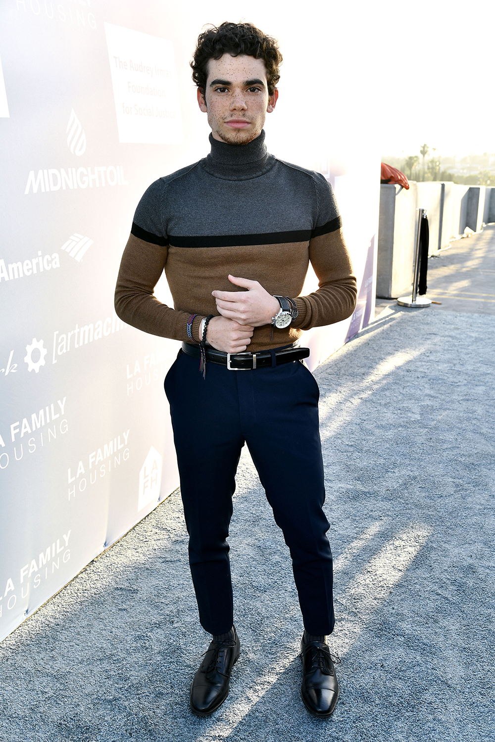 Cameron BoyceLA Family Housing's 20th Annual Awards, Arrivals, The Lot Studios, Los Angeles, USA - 25 Apr 2019