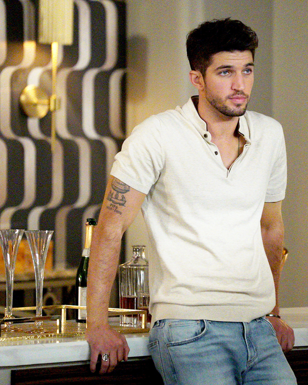 GRAND HOTEL - "You've Got Blackmail"- Javi finally reveals his big secret to the family, and Alicia and Danny's hidden relationship becomes more complicated as new rules are enforced. Meanwhile, a past lover of Sky is revealed, adding another suspect to her disappearance, on a new episode of "Grand Hotel," airing MONDAY, JULY 15 (10:01-11:00 p.m. EDT), on ABC. (ABC/Richard Cartwright)BRYAN CRAIG