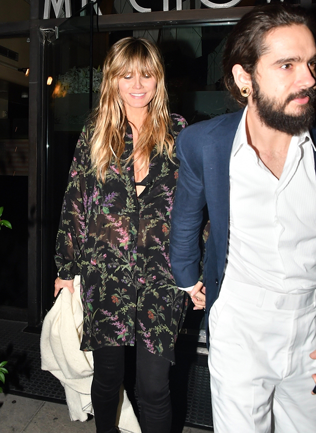 Heidi Klum & Tom Kaulitz at Mr. Chow