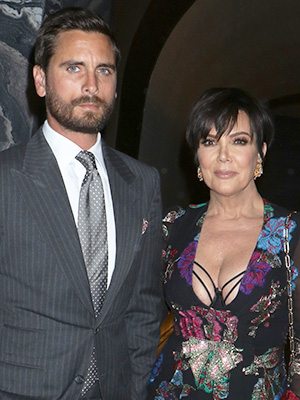 Scott Disick Kris Jenner