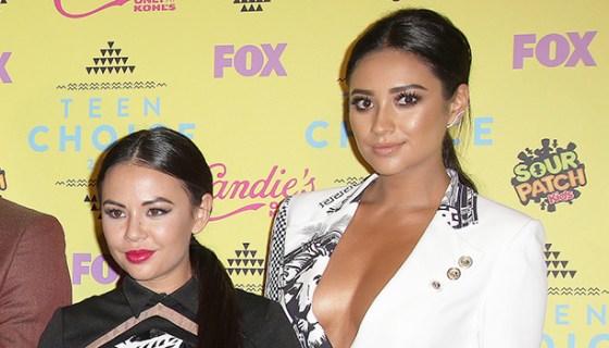 Janel Parrish Shay Mitchell pregnant