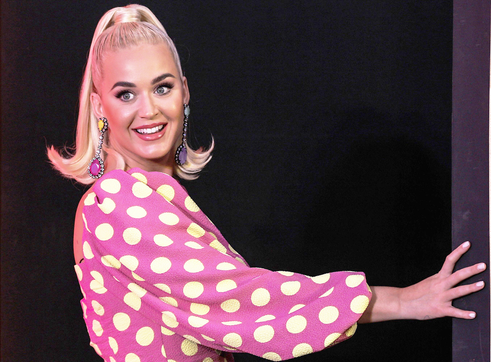 US singer Katy Perry in Mumbai, India - 12 Nov 2019