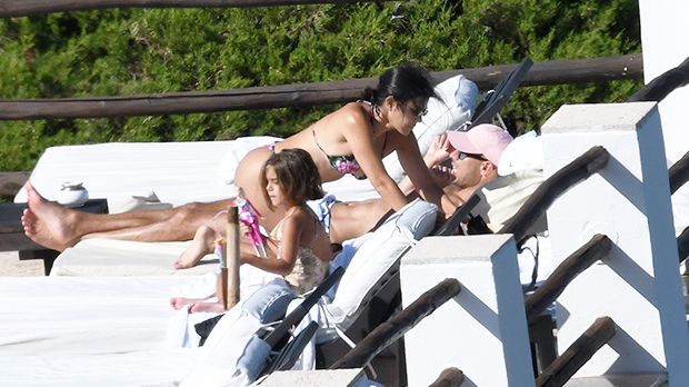 Kourtney Kardashian Penelope Disick Italy