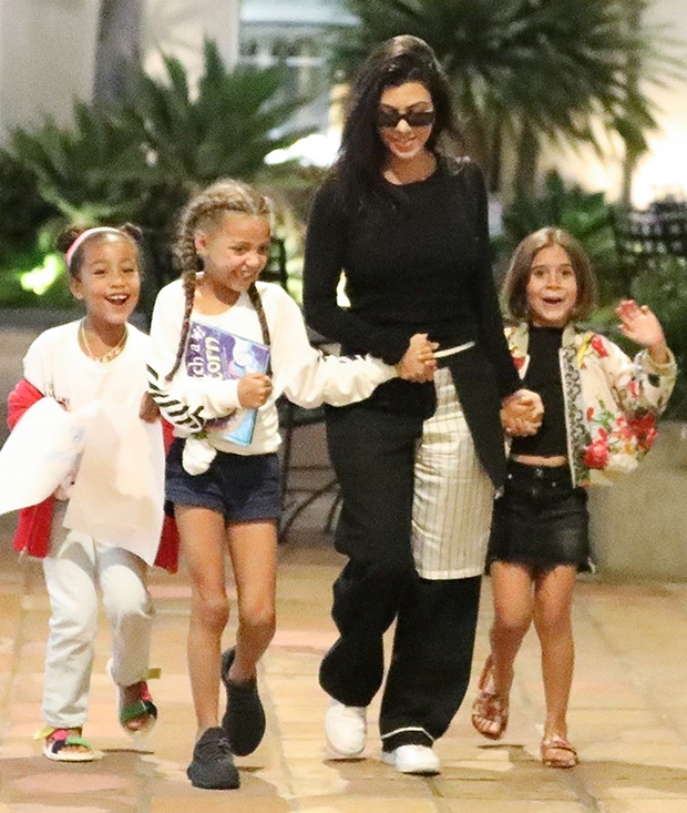 Kourtney Kardashian Penelope Disick Girls Day