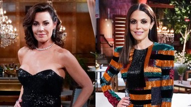 Luann de Lessep & Bethenny Franket at 'RHONY' season 11 reunion