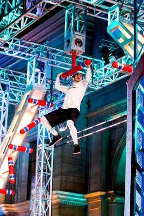 AMERICAN NINJA WARRIOR -- "L.A. Finals" -- Pictured: Flip Rodriguez (Photo by: Lara Solanki/NBC)