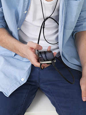 Guy Using Phone