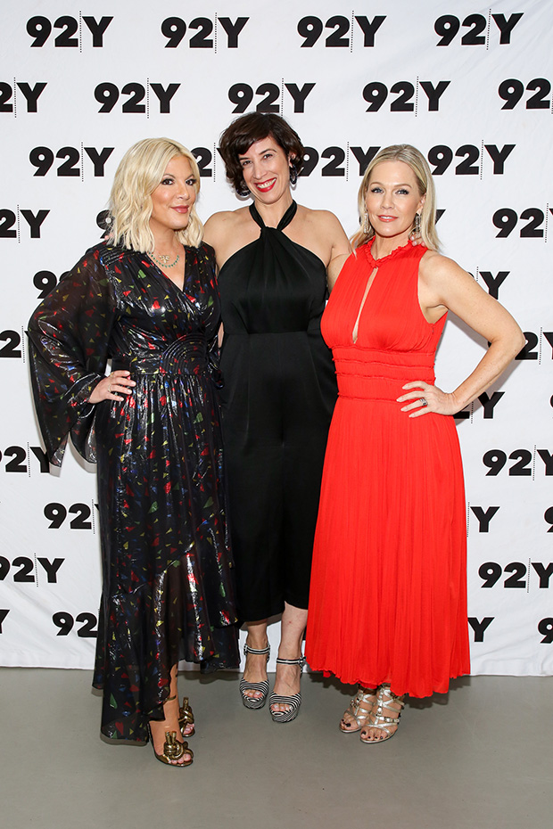 Jennie Garth & Tori Spelling at 'BH90210' event at 92Y NY