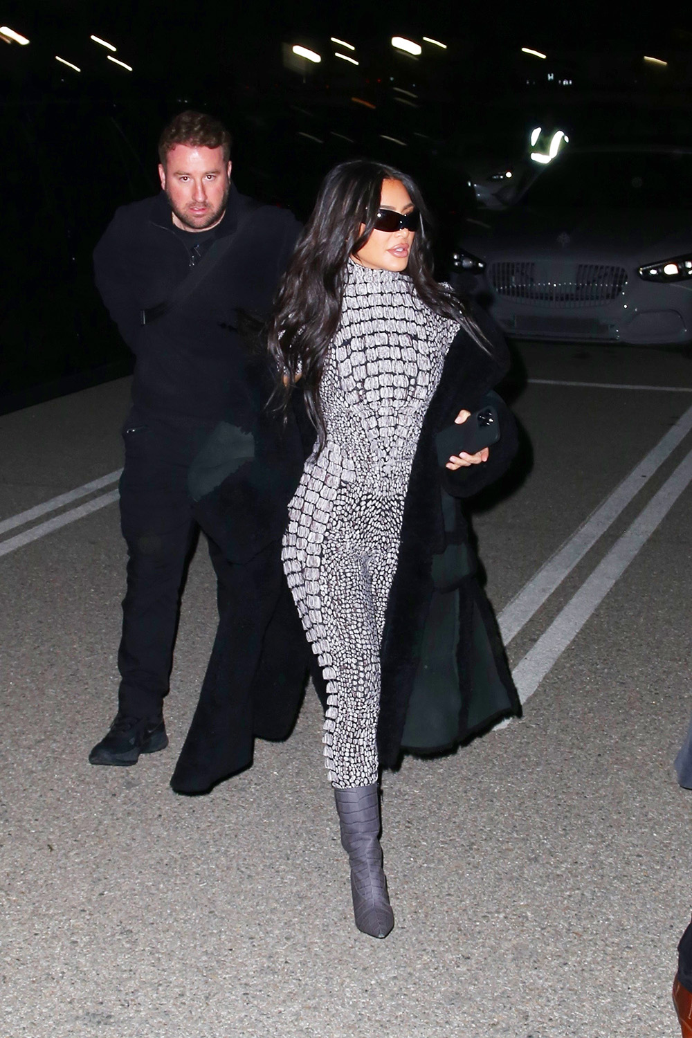 Kim Kardashian Snakeskin SZA BG