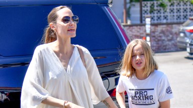 Angelina Jolie and daughter Vivienne