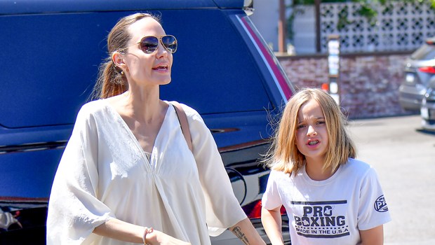 Angelina Jolie and daughter Vivienne