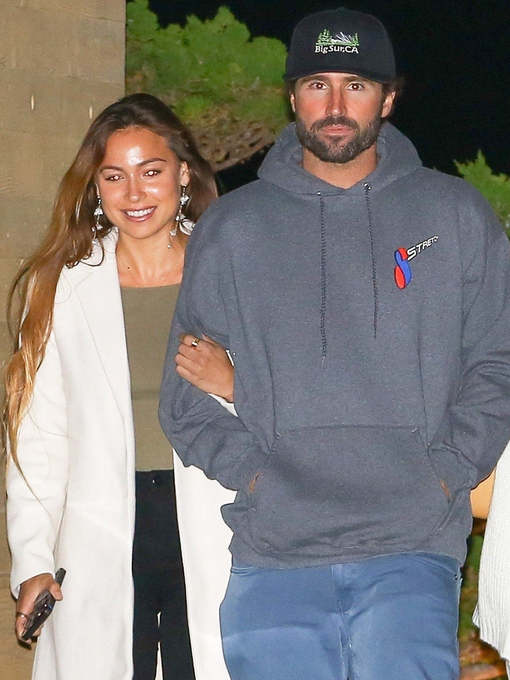 *EXCLUSIVE* Brody Jenner enjoys dinner with girlfriend Tia Blanco and Mother Linda Thompson at Nobu!