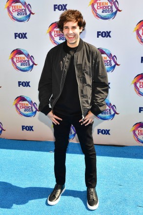 David DobrikTeen Choice Awards, Arrivals, Los Angeles, USA - 11 Aug 2019