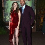 Dwayne Johnson, Lauren Hashian. Dwayne Johnson, right, and Lauren Hashian arrive at the Los Angeles premiere of "Jumanji: Welcome to the Jungle" on in Hollywood, Calif
LA Premiere of "Jumanji: Welcome to the Jungle", Hollywood, USA - 11 Dec 2017
