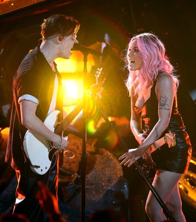 Yungblud, Halsey
iHeartRadio Music Awards, Show, Los Angeles, USA - 14 Mar 2019