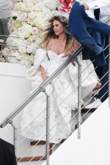 Heidi Klum and Tom Kaulitz are seen getting married on a yacht on august 03, 2109 in Capri, Italy

Pictured: Heidi Klum and Tom Kaulitz
Ref: SPL5107401 030819 NON-EXCLUSIVE
Picture by: SplashNews.com

Splash News and Pictures
Los Angeles: 310-821-2666
New York: 212-619-2666
London: 0207 644 7656
Milan: +39 02 56567623
photodesk@splashnews.com

World Rights, No France Rights, No Italy Rights, No Switzerland Rights