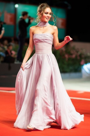 Lily-Rose Depp poses for photographers upon arrival at the premiere of the film 'The King' at the 76th edition of the Venice Film Festival, Venice, Italy
Film Festival 2019 The King Red Carpet, Venice, Italy - 02 Sep 2019