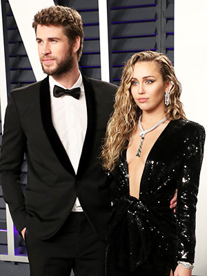 Miley Cyrus and Liam Hemsworth
