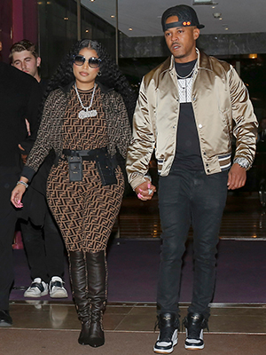Nicki Minaj & Kenneth Petty holding hands
