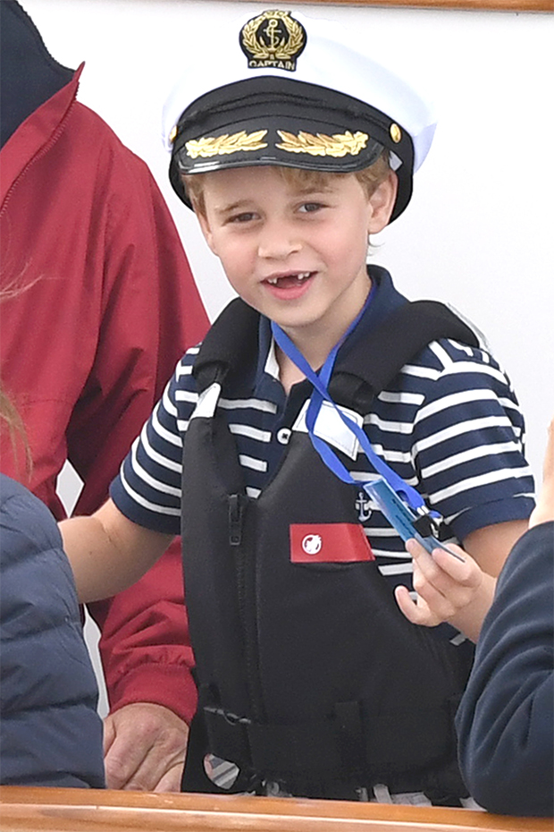 Prince George missing tooth