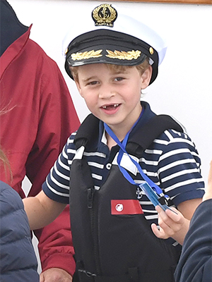 Prince George missing tooth