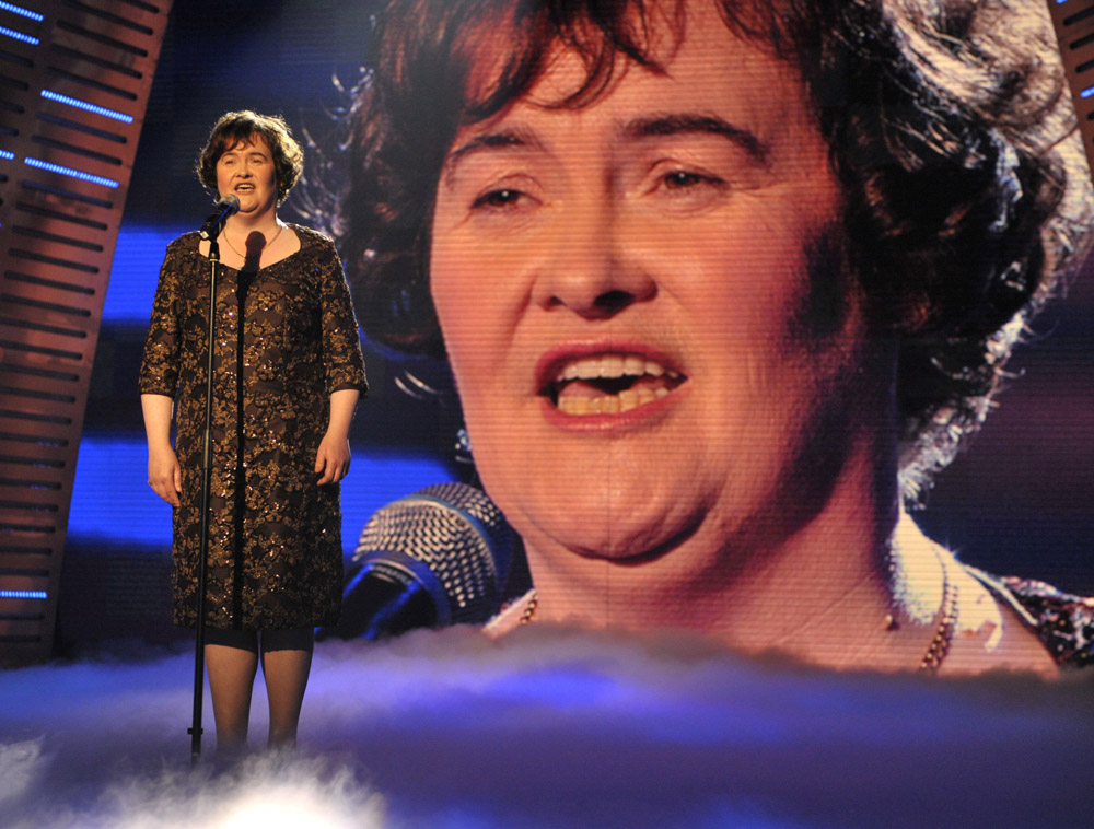 Editorial use only. No book publishing.Mandatory Credit: Photo by Ken McKay/Shutterstock (930909x)Susan Boyle'Britain's Got Talent' TV  Programme  - 24 May 2009