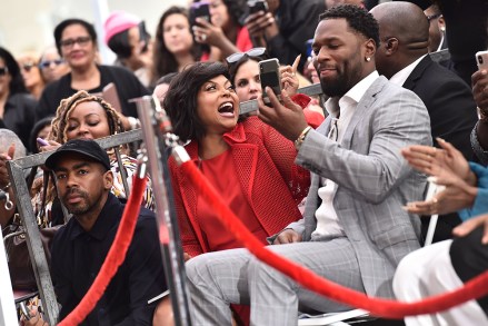 Taraji P. Henson, Kelvin Hayden
Taraji P. Henson honored with a star on the Hollywood Walk of Fame, Los Angeles, USA - 28 Jan 2019