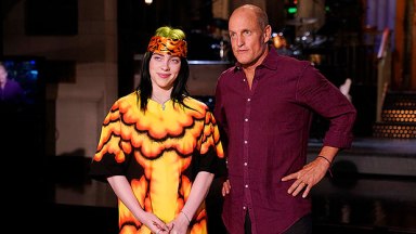 Billie Eilish & Woody Harrelson