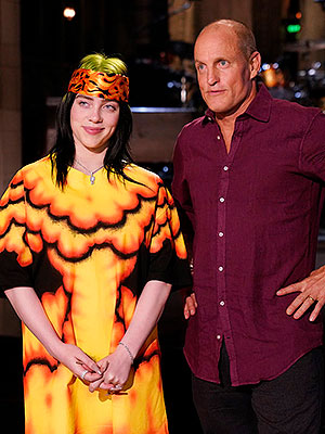 Billie Eilish & Woody Harrelson