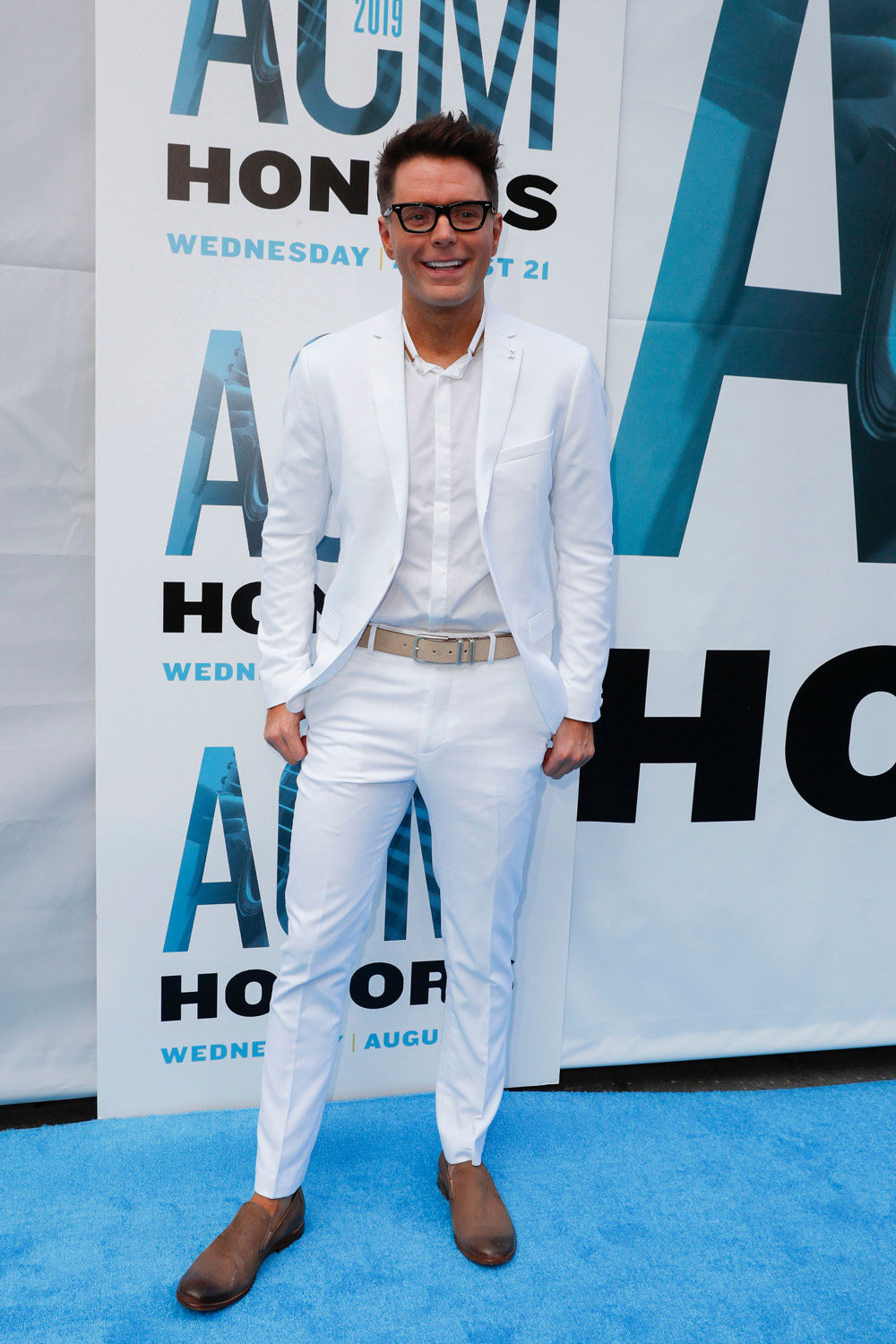 Bobby Bones arrives at the 13th Annual ACM Honors at the Ryman Auditorium on in Nashville, Tenn
13th Annual ACM Honors - Arrivals, Nashville, USA - 21 Aug 2019