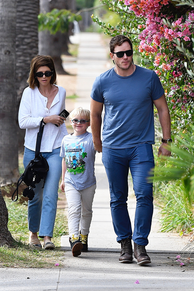 Chris Pratt, Katherine Schwarzenegger, Jack Pratt