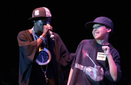 Flavor Flav with his 11 year old sonSXSW Music festival, Austin, Texas, America - 16 Mar 2007