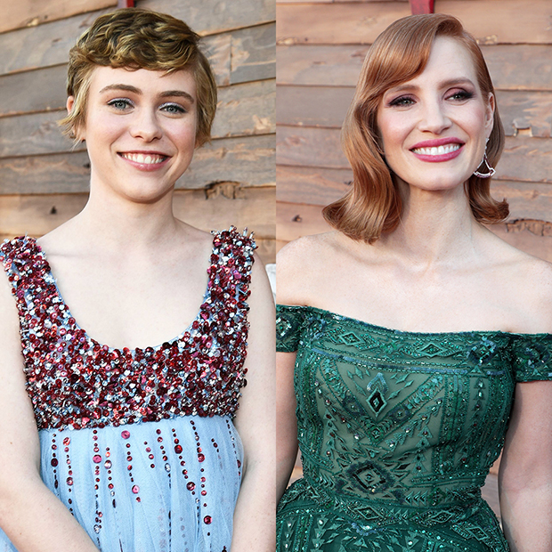 Sophia Lillis Jessica Chastain