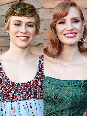 Sophia Lillis Jessica Chastain