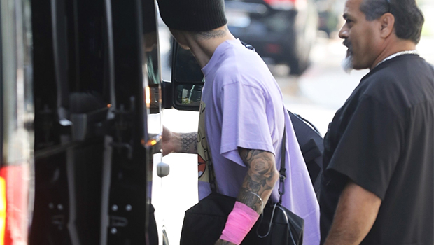 Justin Bieber IV Arm