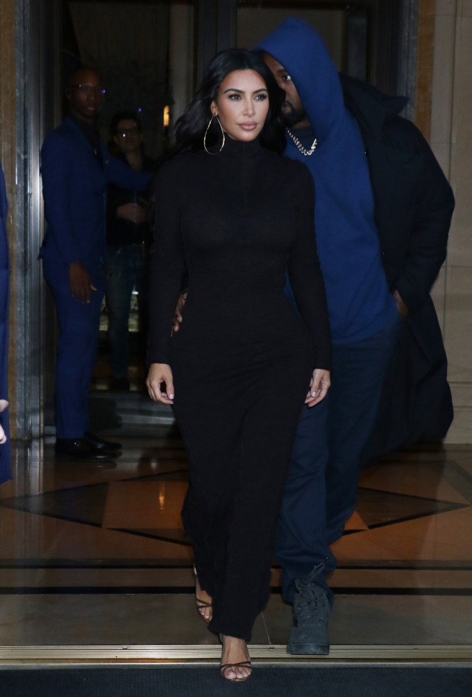 Kim Kardashian In Rick Owens